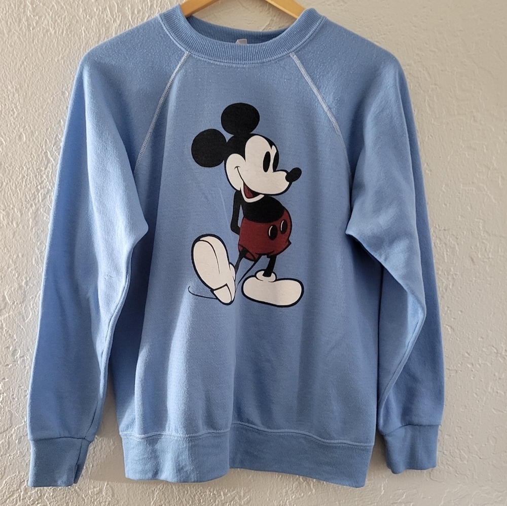 Vintage Disney Casuals Mickey Sweatshirt Size Large